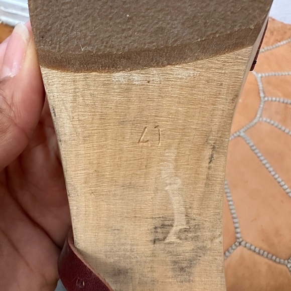 Swedish hasbeens Suzanne peeptoe clog - Picture 10 of 10